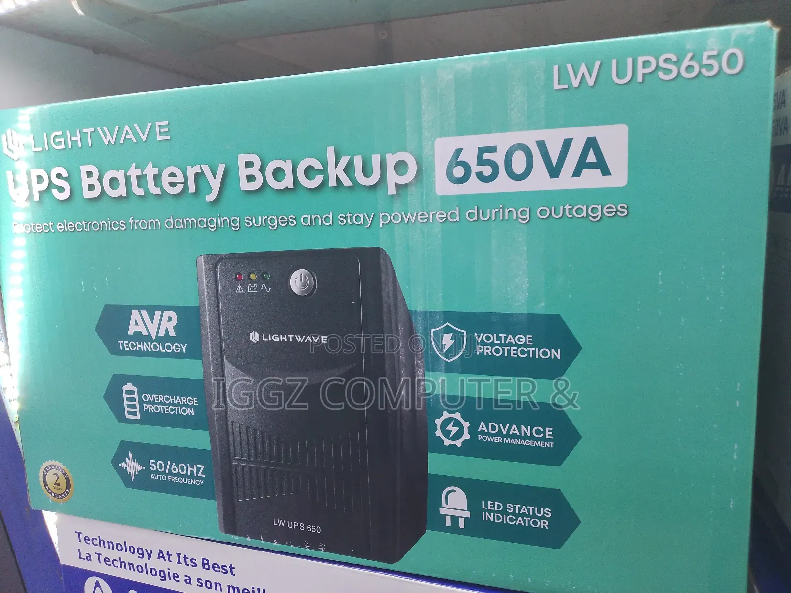 Light Wave 650va UPS