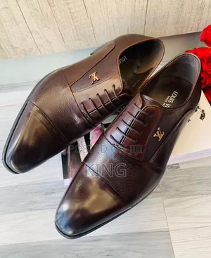 Realest Louis Vuitton Men's Leather Shoes