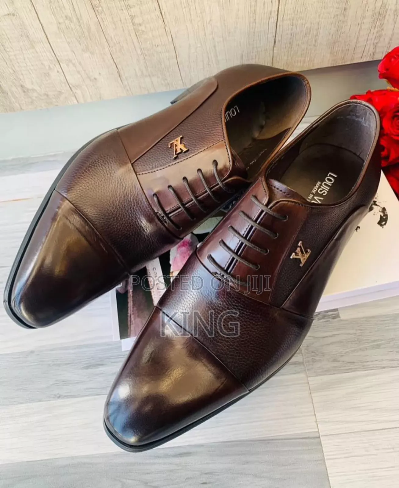Realest Louis Vuitton Men's Leather Shoes