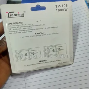Tp 106 Tweeter