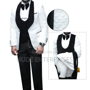 Black and White Mix and Match Suit