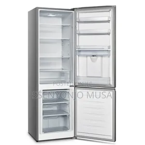 Sayona 340l Double Door Bottom Freezer Fridge With Dispenser