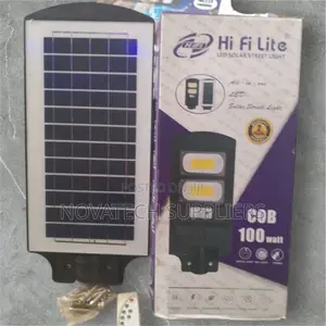100W Durable Hi Fi Lite LED Solar Street Lights Jaka