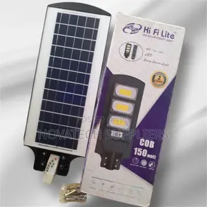 150W Durable Hi Fi Lite LED Solar Street Lights Rufus
