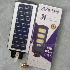 150W Original Hi Fi Lite LED Solar Street Lights Hank