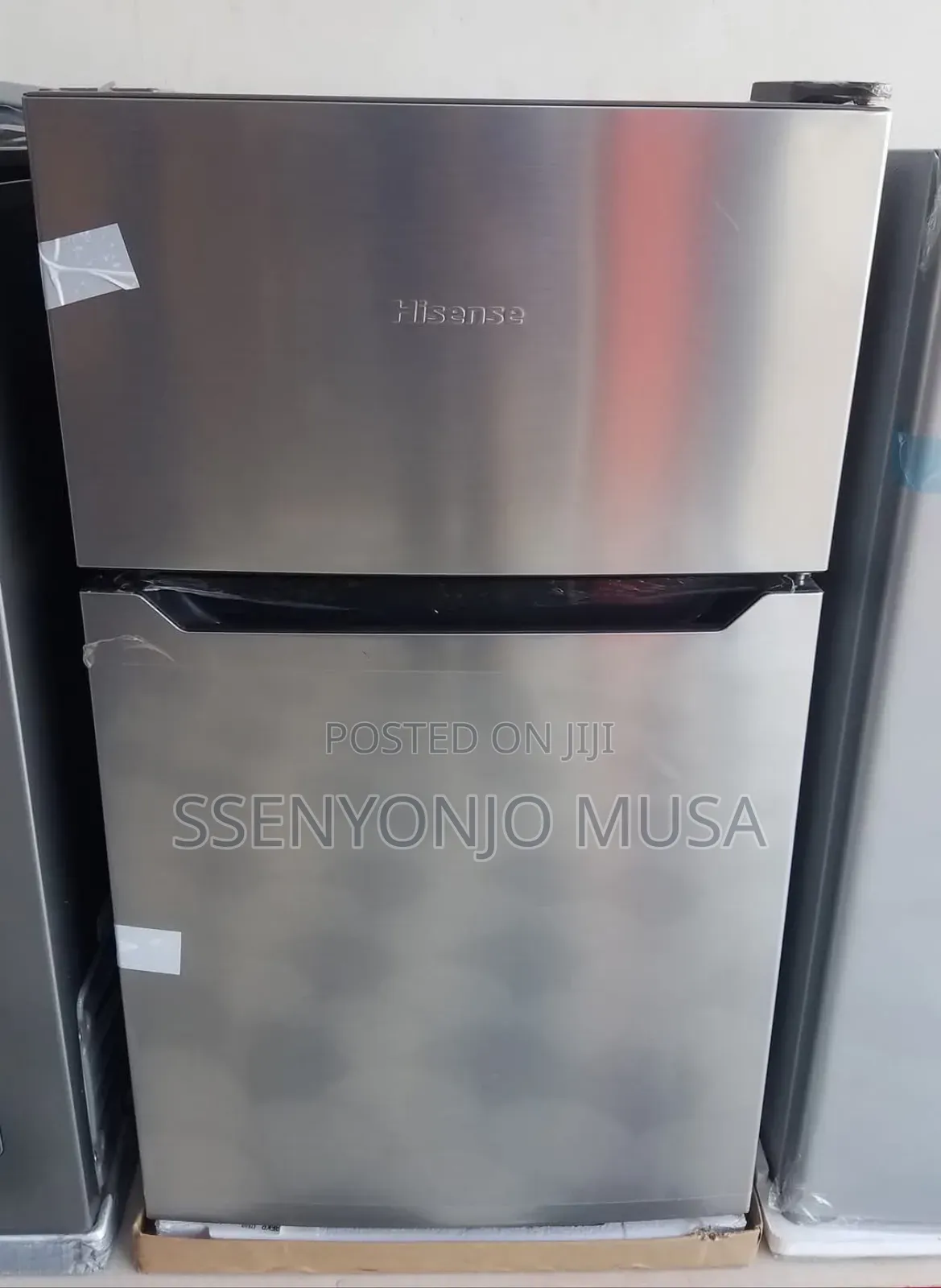 Hisense 120l Top Freezer Double Door Fridge -Silver, Rd-12dr