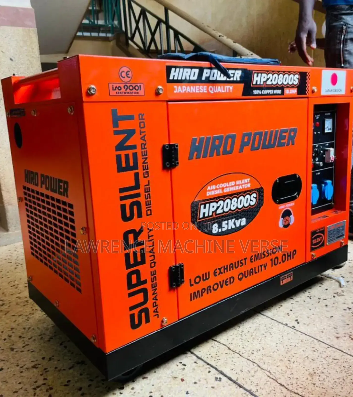 Silent Diesel Generator 8.5kva