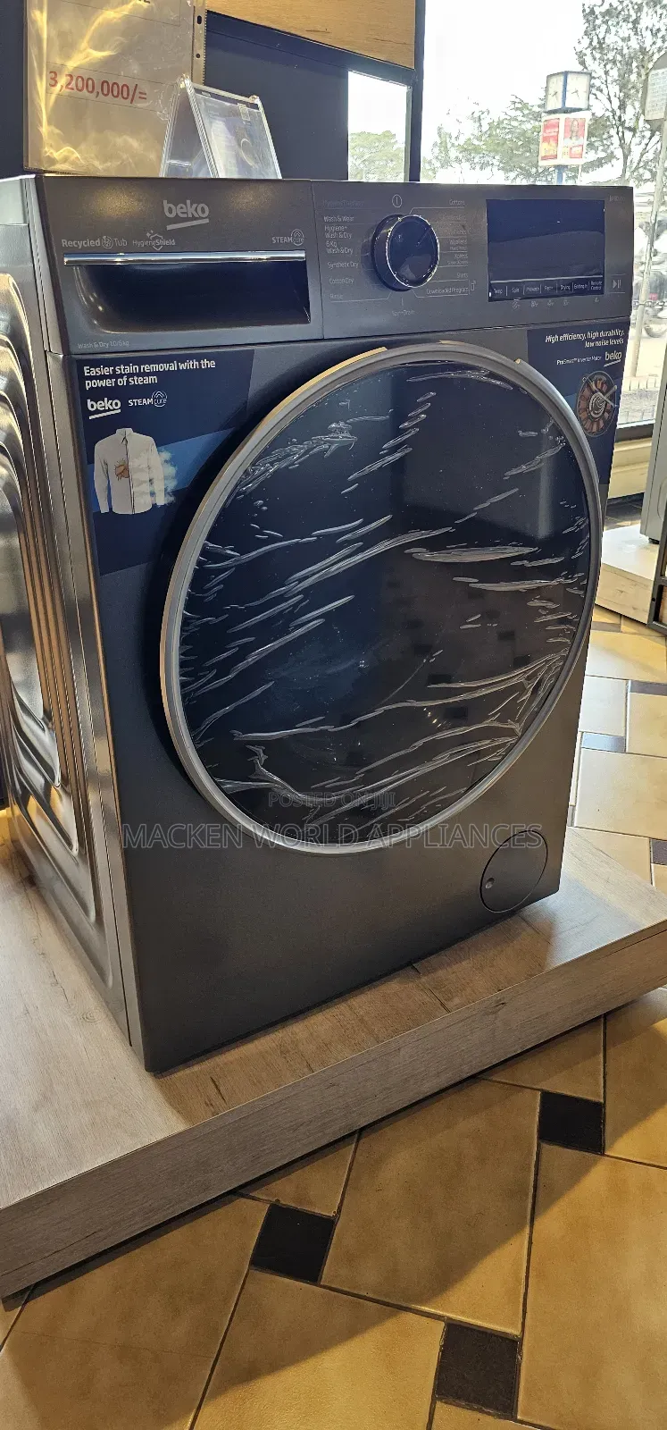 Beko 12kg Front Loading Washing Machine, | B3WFT51242MG