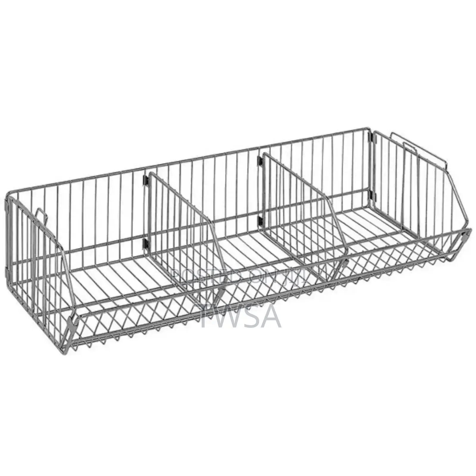 Supermarket Shelf Wire Mesh Hanging Basket
