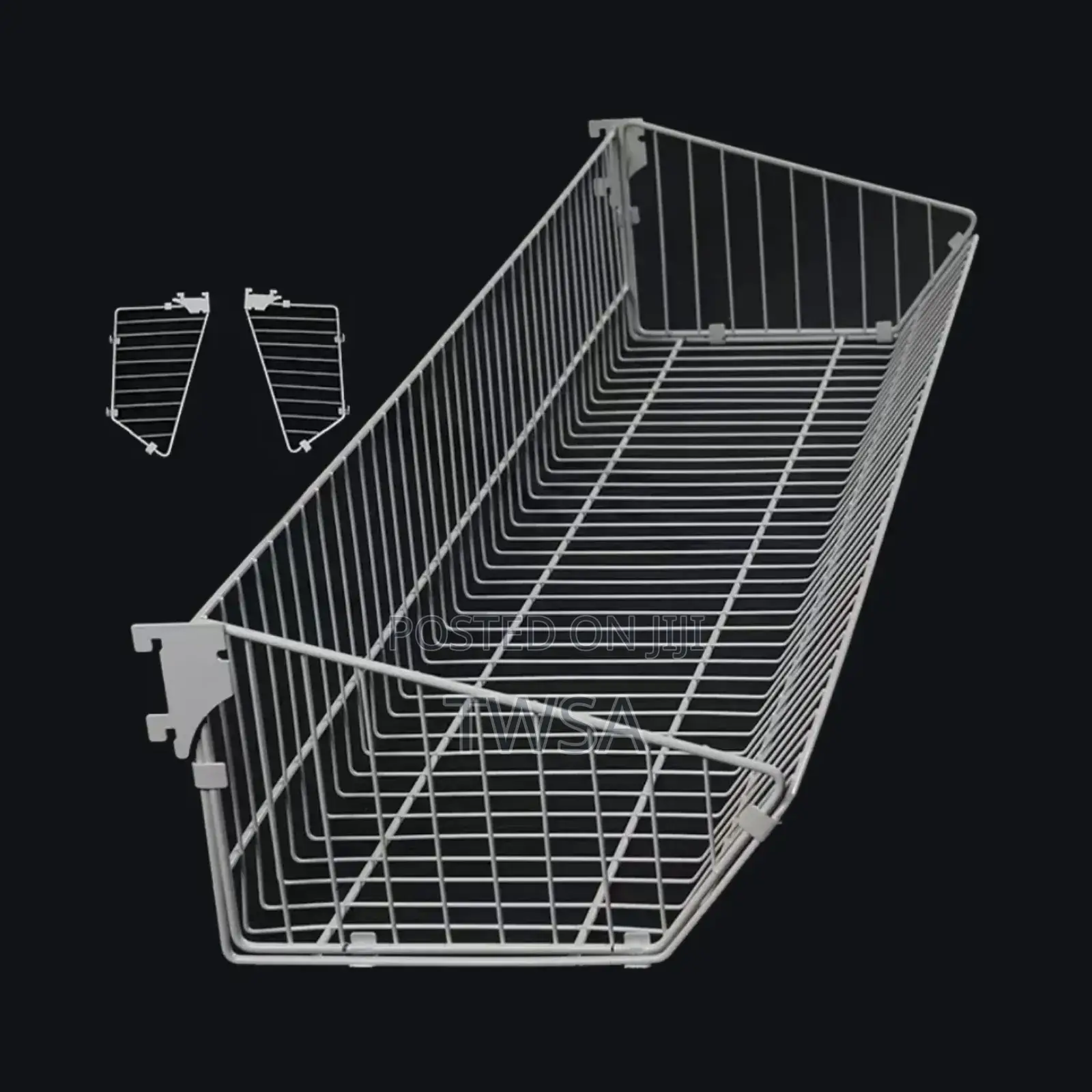 Supermarket Shelf Wire Mesh Hanging Basket