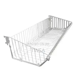 Supermarket Shelf Wire Mesh Hanging Basket