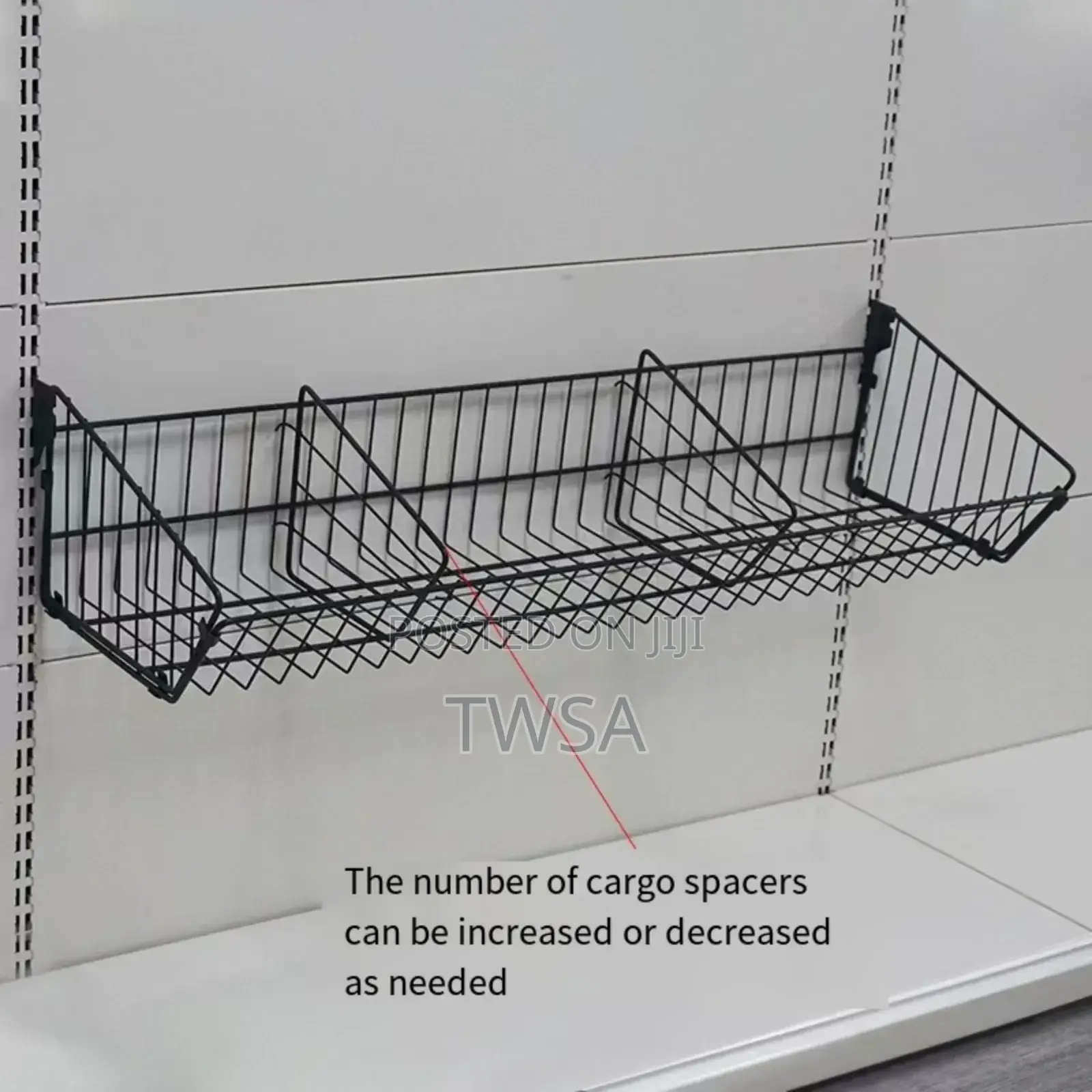 Supermarket Shelf Wire Mesh Hanging Basket