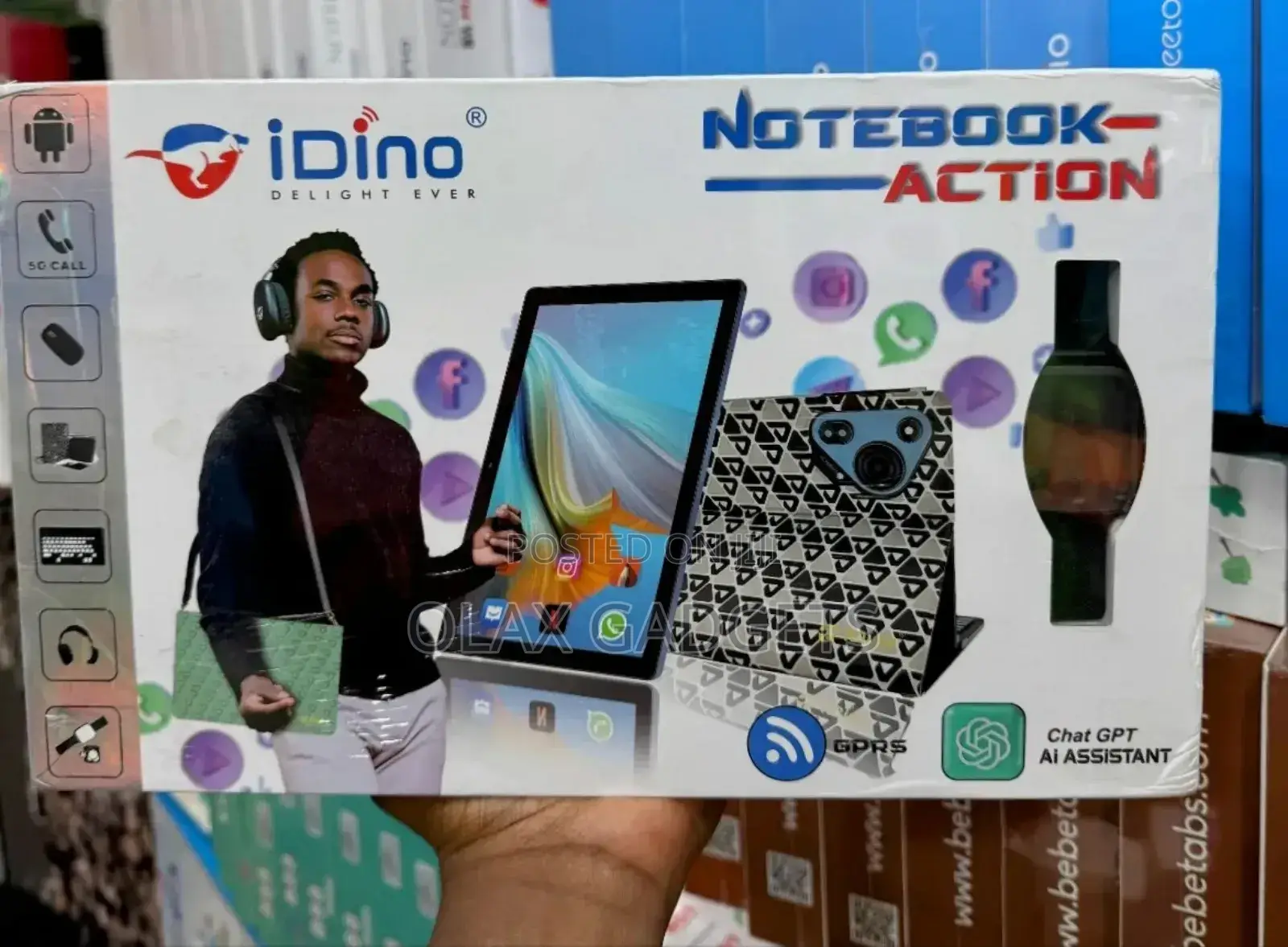 New Idino Notebook Action 512 GB Gray