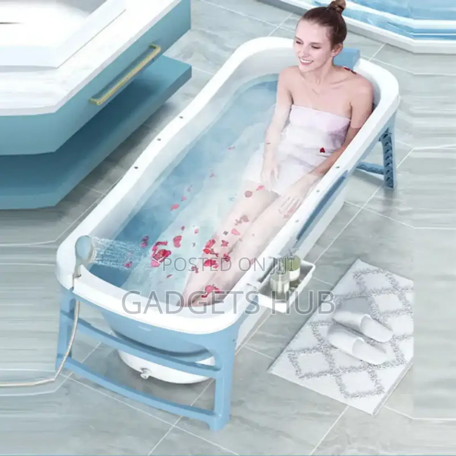 Portable Foldable Bathtub for Adults