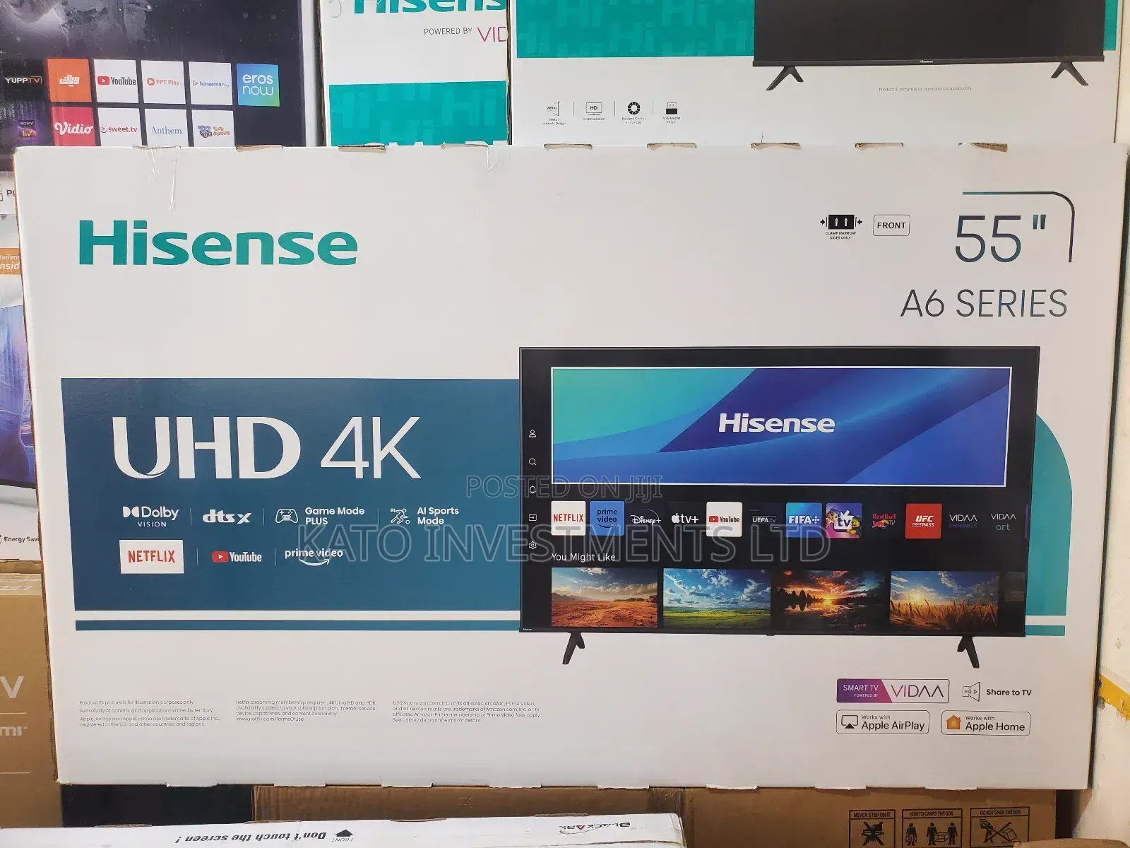 Hisense Uhd 55 Inch Vidaa