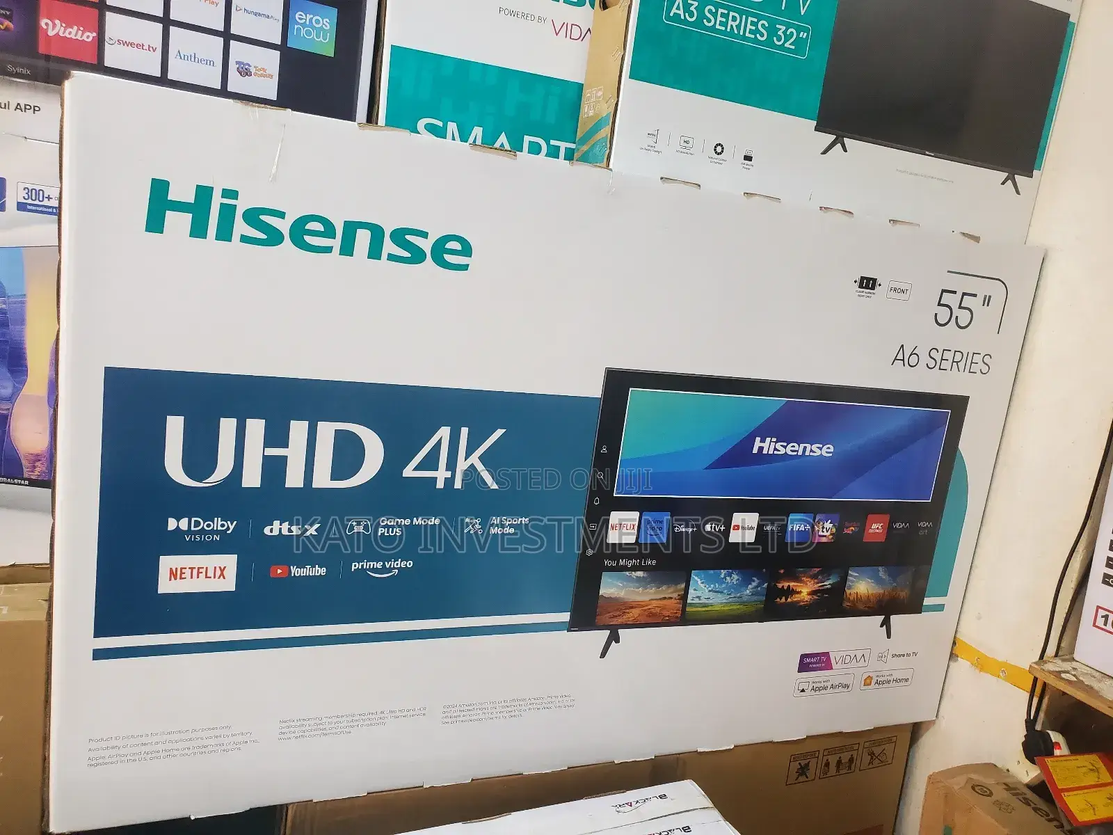 Hisense Uhd 55 Inch Vidaa