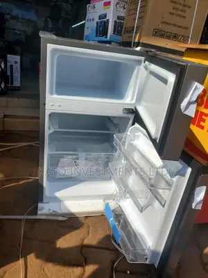 Hisense Gray Double Door 120L Fridge
