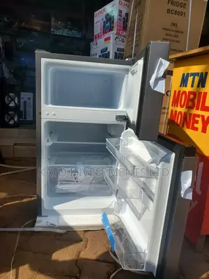 Hisense Gray Double Door 120L Fridge