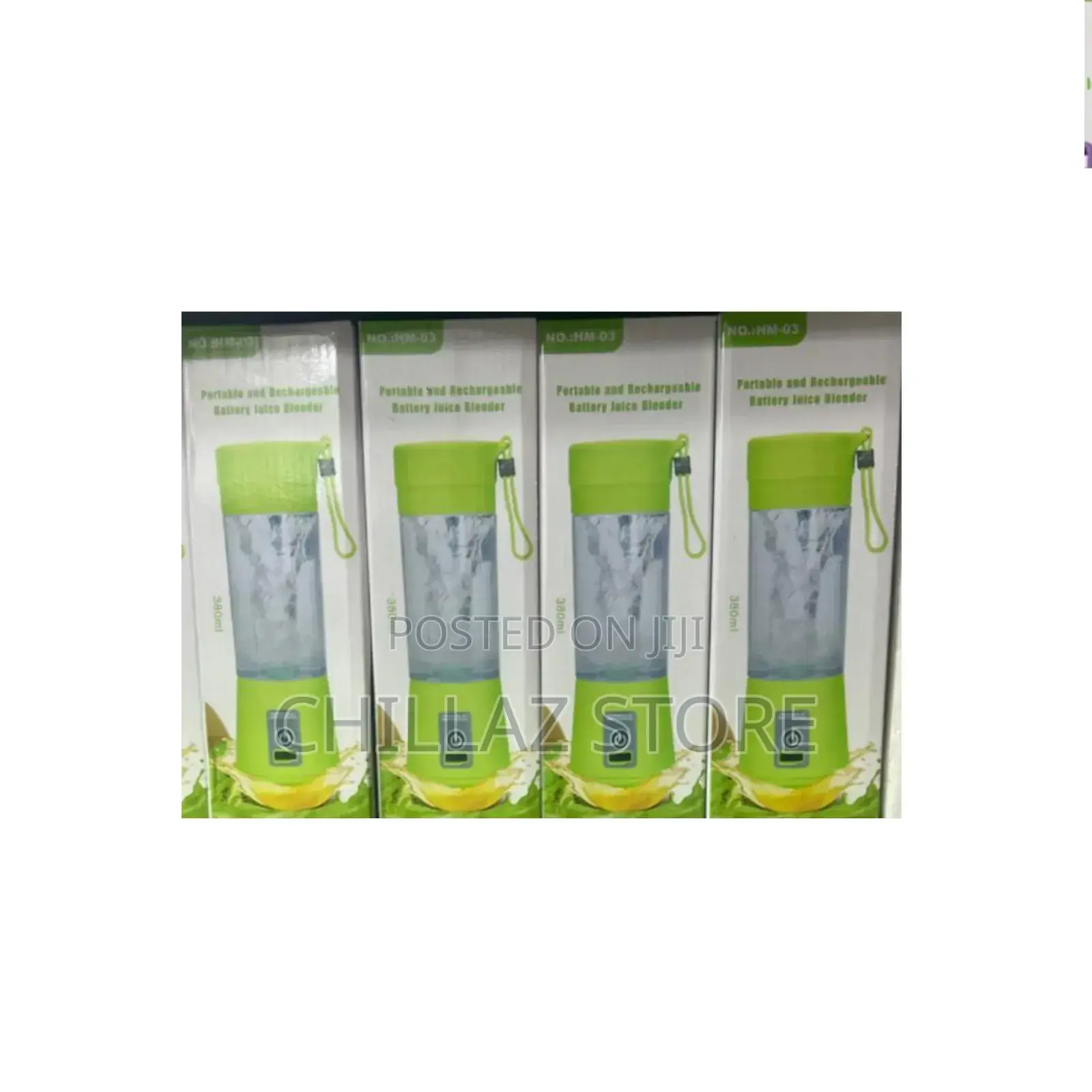 Portable and Rechargeable Batteries Blender.