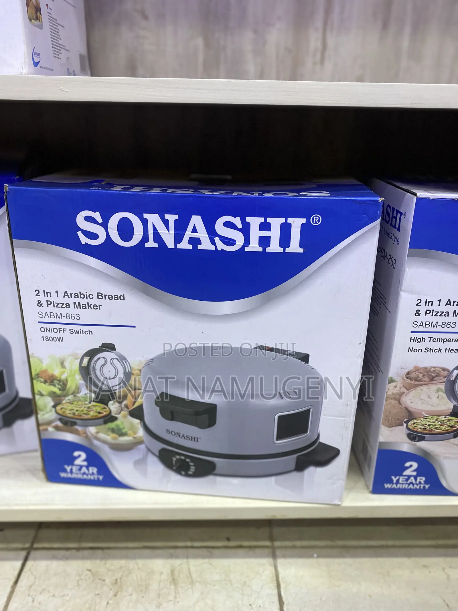 2 in 1 Arabic Bread and Pizza Maker