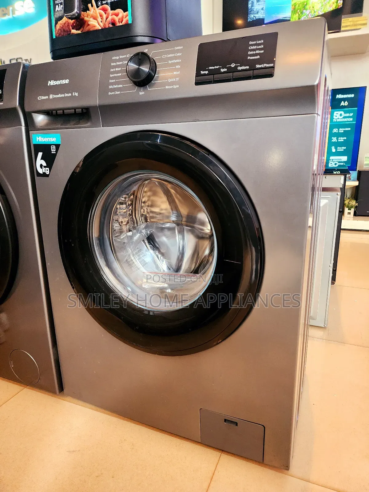6kgs Hisense Fully Automatic Frontloader Washing Machine