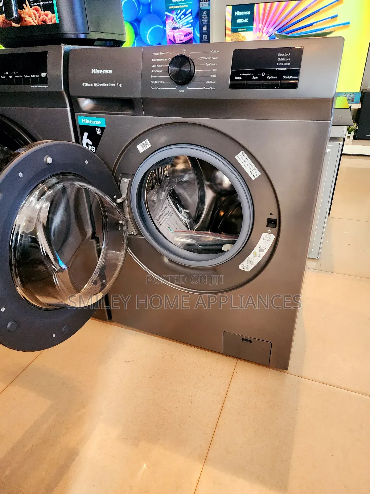 6kgs Hisense Fully Automatic Frontloader Washing Machine