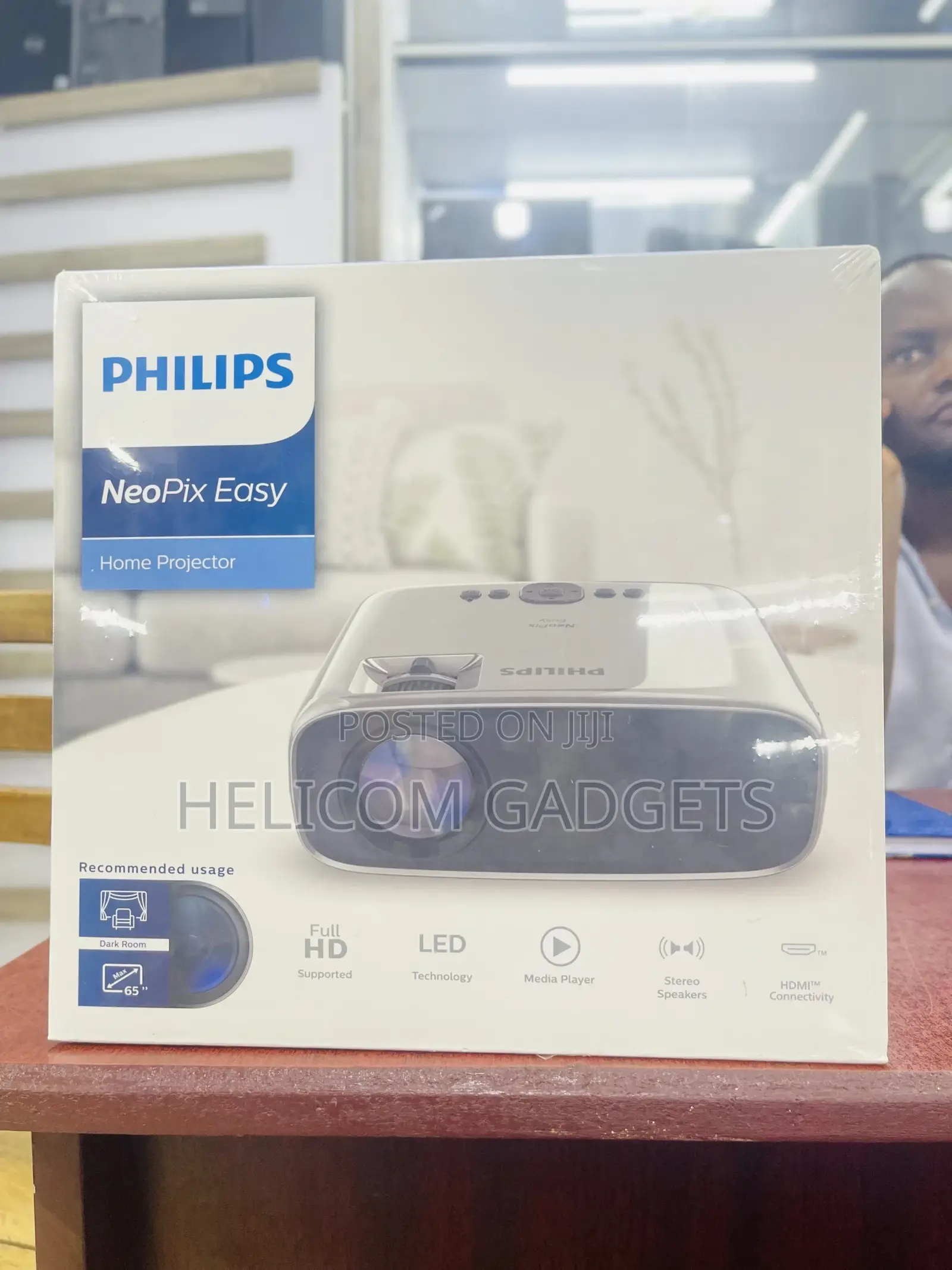 Phillips Neopix Easy Home LCD Projector NPX440/INT