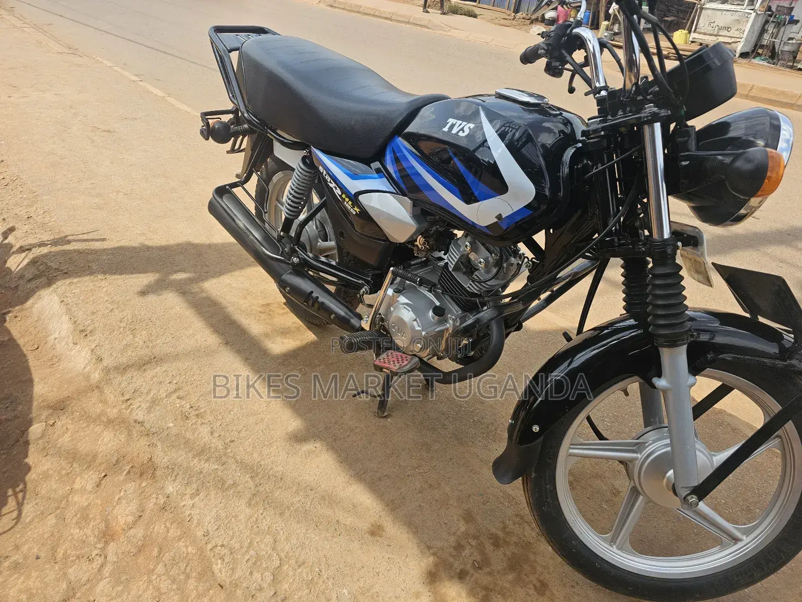 TVS HLX 125 2024 Black