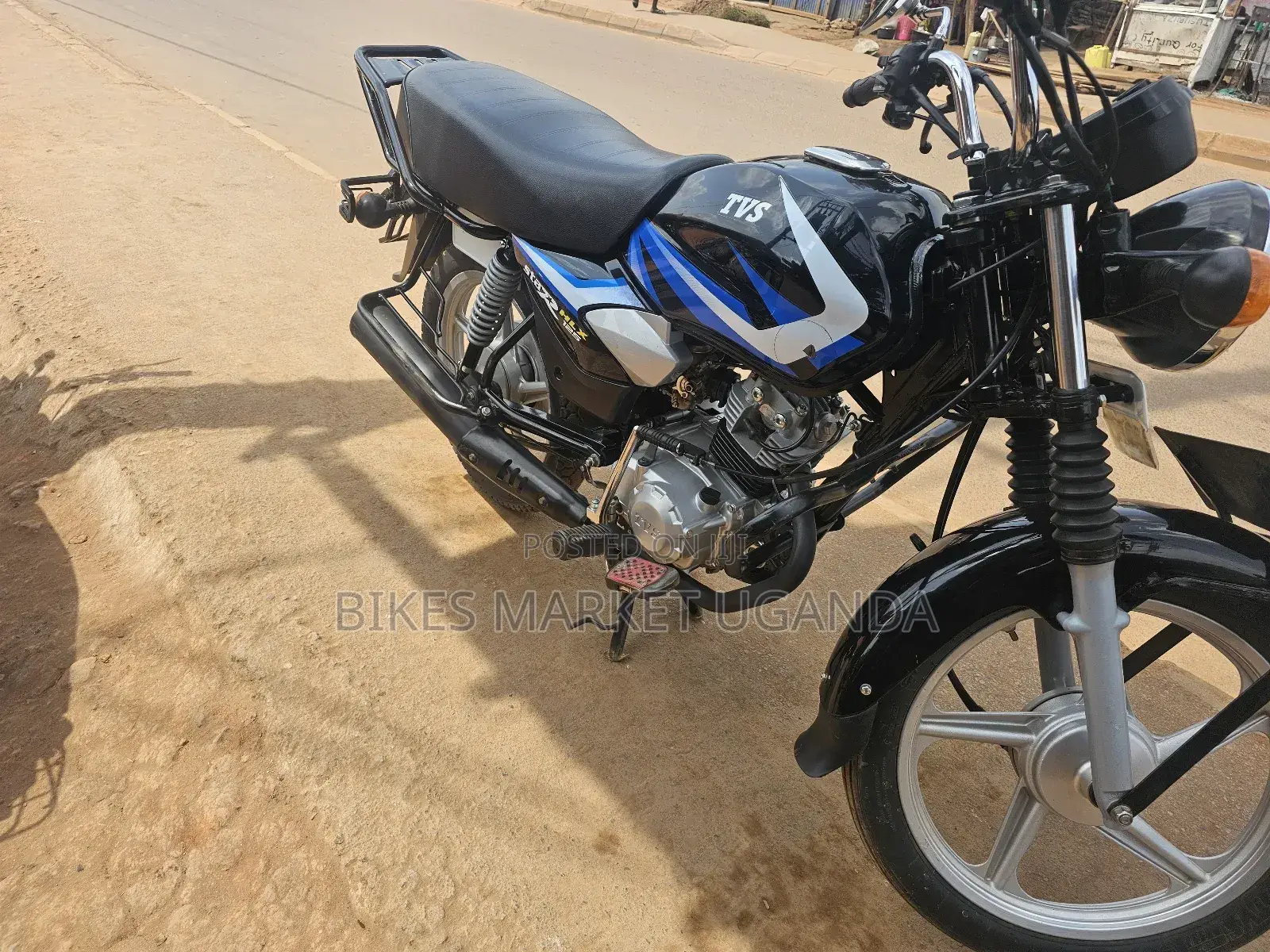 TVS HLX 125 2024 Black