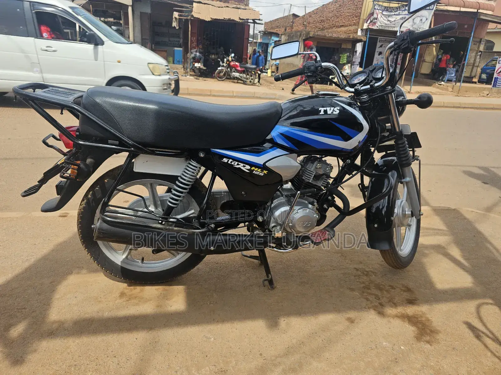 TVS HLX 125 2024 Black