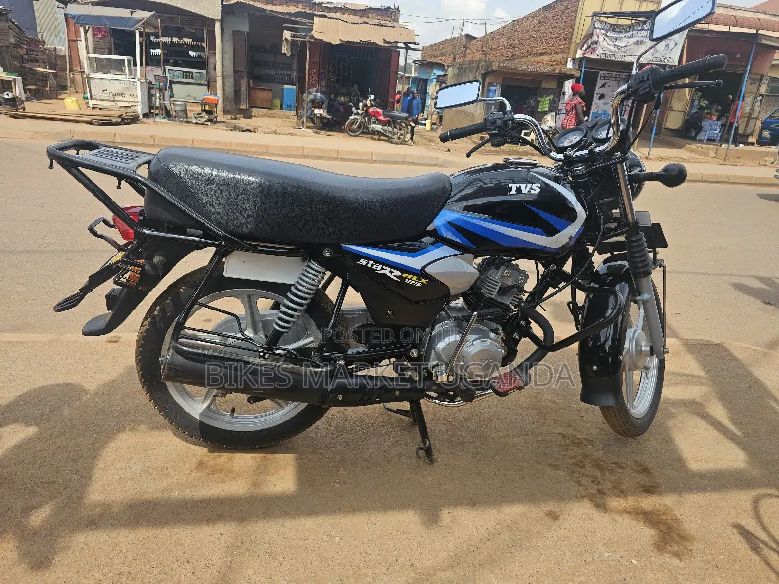 TVS HLX 125 2024 Black