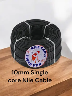 10mm Black Nile Single Core Cable