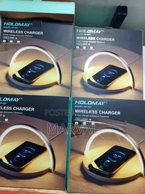3 in 1 Wireless Charger With Bedside Lamp