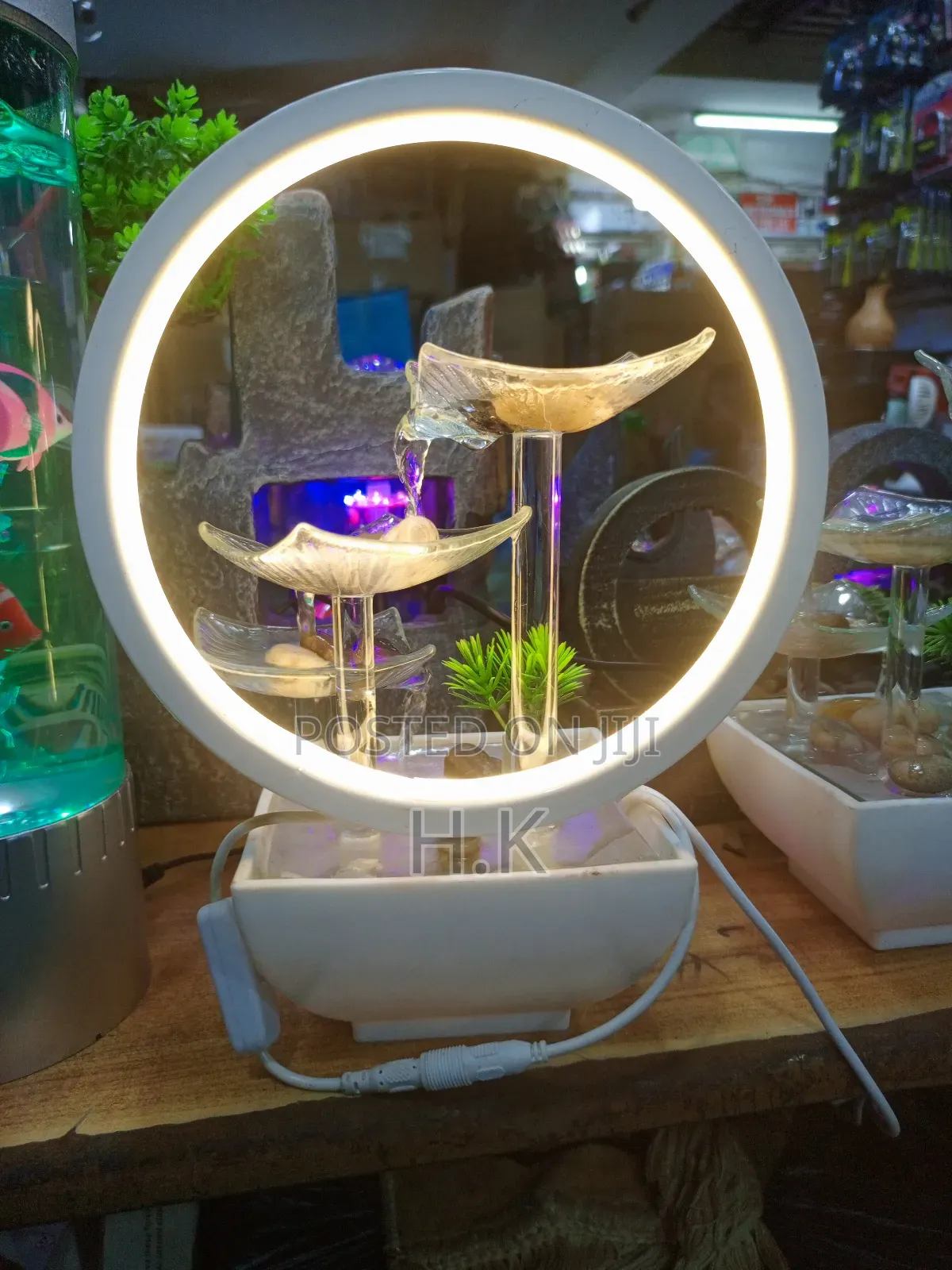 3-Tier Lotus Tabletop Fountain,