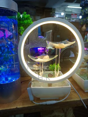 3-Tier Lotus Tabletop Fountain,