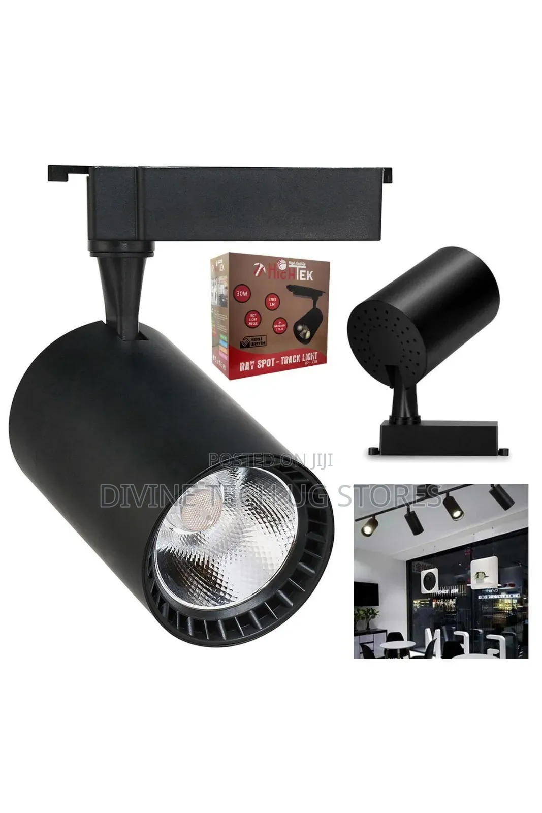 30W Led Track Ceiling Spot Light 30w Metallic