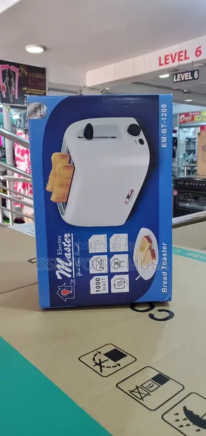 Electro Master EM-BT-1208 Bread Toaster Master -1000w, Time-