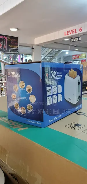 Electro Master EM-BT-1208 Bread Toaster Master -1000w, Time-