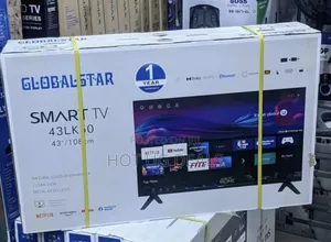 Global Star 43 Inch Smart Android Frameless Tv Withbluetooth