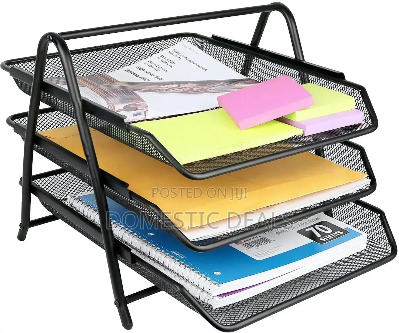 3 Tier Mesh Document Tray