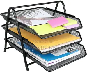 3 Tier Mesh Document Tray