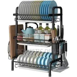 Stainless Steel Dish Bowl Rack