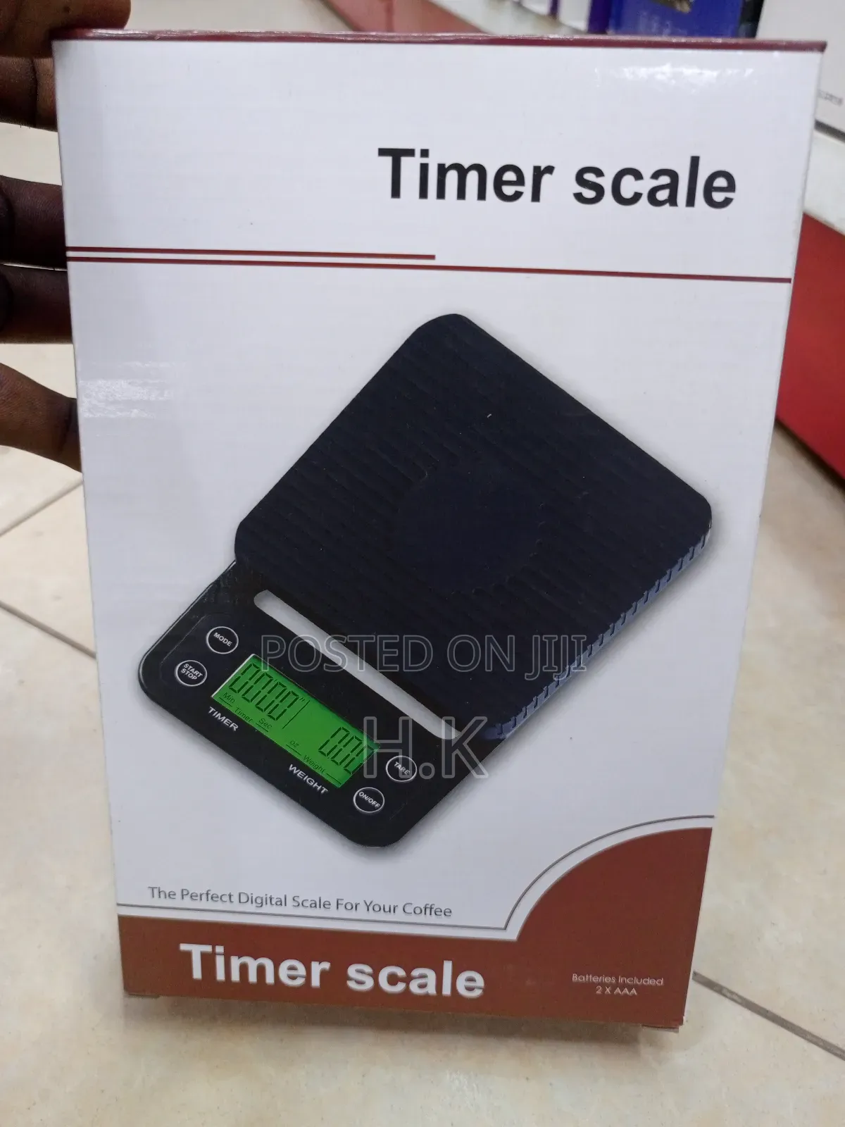 Kitchen Scale With A Timer