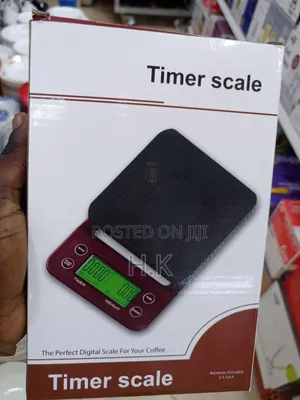 Kitchen Scale With A Timer