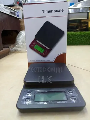 Kitchen Scale With A Timer