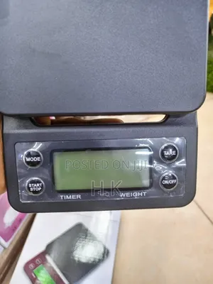 Kitchen Scale With A Timer