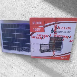 100W Neelux LED Solar Flood Lights Hekn