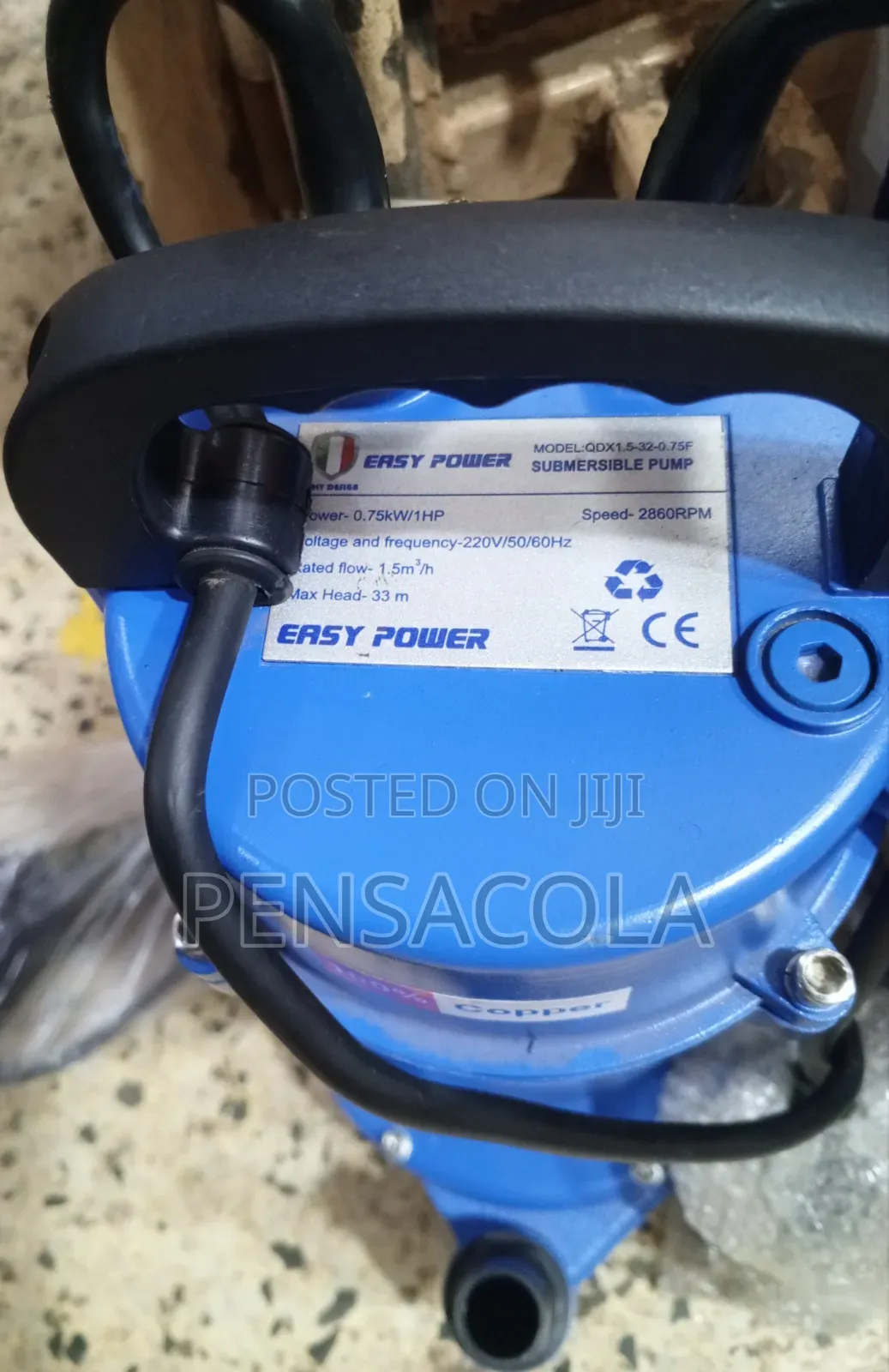 Submersible Water Pump 108.9feet (33m)