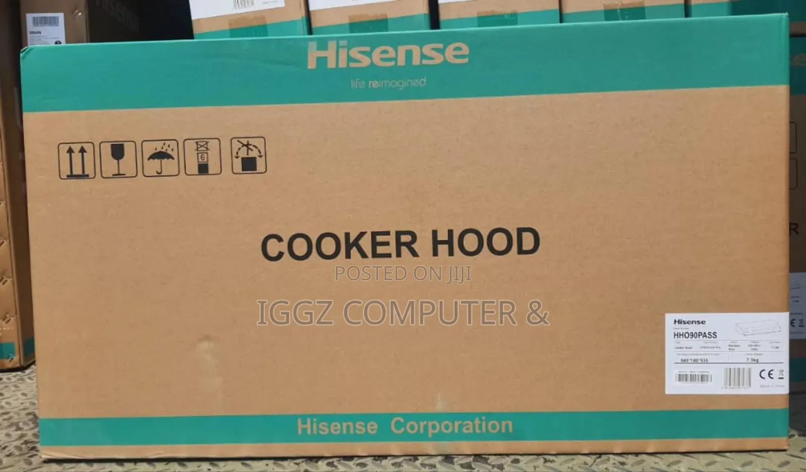 Hisense 60x60cm Chimney Hood