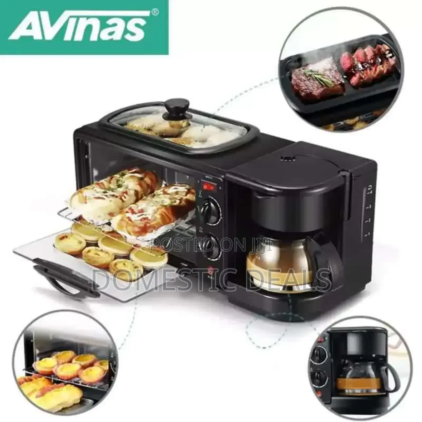 Avinas 3in1 Breakfast Maker